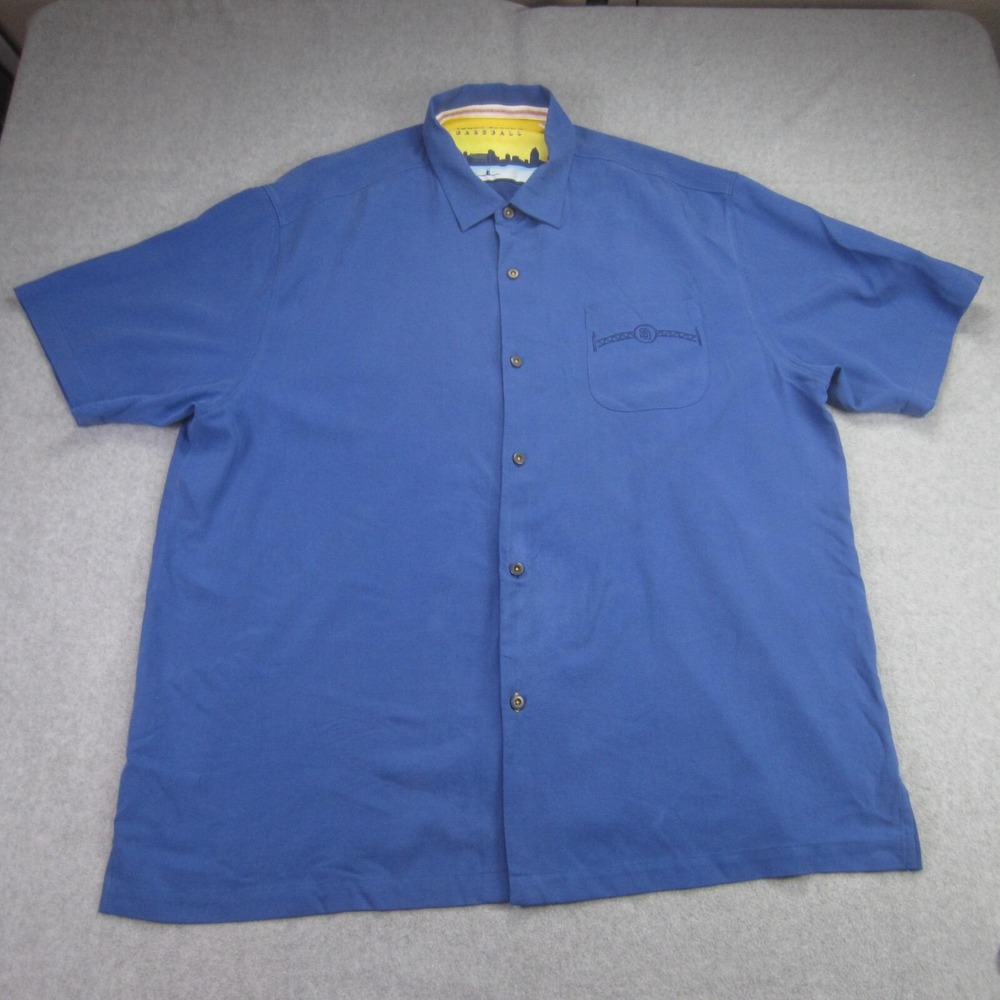 San Diego Padres Tommy Bahama‎ Shirt Mens XXL MLB Baseball All Star Game 2016 - Picture 2 of 16